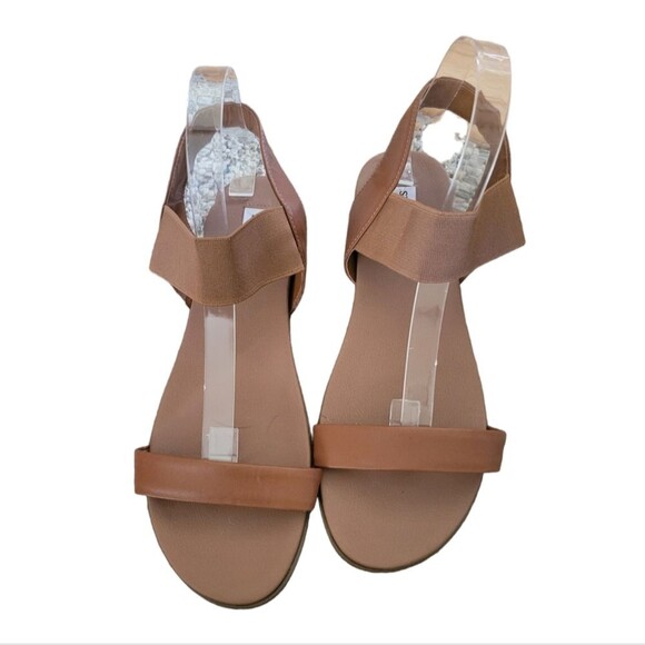 Steve Madden Darnell Brown Leather Sandals Size 10 - Picture 2 of 6